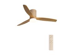 WIND CALM - Ventilateur De Plafond Silencieux 40W Avec Pales Techniques En ABS De Différentes Tailles Télécommande