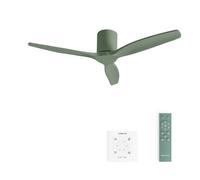 Ventilateur de plafond - Create - Sans lumière - Vert sauge - Ø132cm - Fonction été/hiver