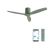 WIND CALM - Ventilateur De Plafond Silencieux 40W Avec Pales Techniques En ABS De Différentes Tailles Sans Lumière