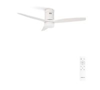 CREATE / WINDCALM NATURAL WOOD M/Ventilateur de plafond avec lumière blanc avec télécommande / 40W, Minuterie, Ø132 cm, 6 vitesses, 3 températures de lumière, fonction été-hiver