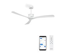 WIND LARGE - Ventilateur De Plafond 40W Silencieux Ø152 Cm 100% Bois Sans Lumière