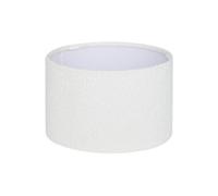 Créateur d'intérieur - Abat-Jour en Tissu Bouclette "Beline" 30cm Blanc