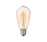 ATMOSPHERA Ampoule LED Larme ambrée droit E27 - D. 6,4 cm