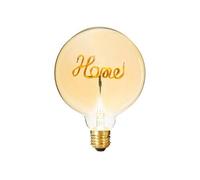 Créateur d'intérieur - Ampoule Décorative à Filament "Home" 17cm Ambre