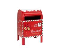 Créateur d'intérieur - Boîte aux Lettres de Noël "Pôle Nord" 36cm Rouge