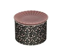 Créateur d'intérieur - Boîte en Céramique Avec Couvercle Lumhiv 12cm Noir