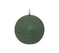 Créateur d'intérieur - Bougie Boule à LED "Molia" 8cm Vert