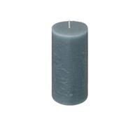 Bougie Cylindrique Rustic 14cm Bleu Orage