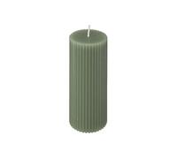 Atmosphera Bougie ronde Demi en coton D5cm vert céladon