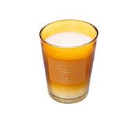 Atmosphera Bougie parfumée Alma 855 g Vanille & Ambre – Pot en verre ambré