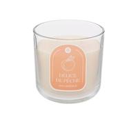 Créateur d'intérieur - Bougie Parfumée en Verre "Floa" 350g Pêche
