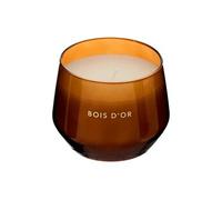 Créateur d'intérieur - Bougie Parfumée en Verre "Glowy" 300g Bois d'Or