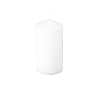 Bougie Ronde Hugo 14cm Blanc