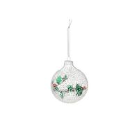 Atmosphera Boule de Noël en verre - Transparent