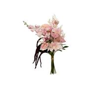 Créateur d'intérieur - Bouquet Artificiel Composé "Wild Romance" 60cm Rose
