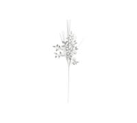Atmosphera - Branche Feuilles Boules argentées 75cm