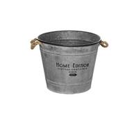 Atmosphera - Pot - métal - Gris - D37-5 cm