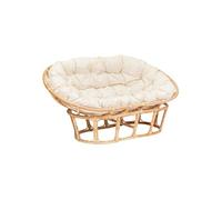 Créateur d'intérieur - Canapé 2 Places en Rotin "Mamasan" 170cm Beige