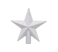 Créateur d'intérieur - Cimier Etoile Déco "Paillettes" 22cm Argent
