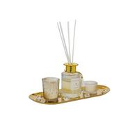 Coffret senteur Gladys l.29,7cm doré - Atmosphera Créateur d'intérieur