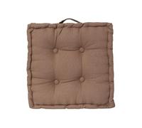 Atmosphera – Coussin de sol Dorian – 40 x 40 cm – Taupe