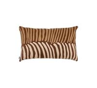 Créateur d'intérieur - Coussin Déco Brodé "Hary" 30x50cm Marron