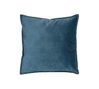 Créateur d'intérieur - Coussin Déco Déhoussable "Lilou" 55x55cm Bleu Egéen