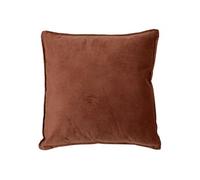 Créateur d'intérieur - Coussin Déco Déhoussable "Lilou" 55x55cm Marron Tonka