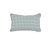 Créateur d'intérieur - Coussin Déco Imprimé Vichy "Groove" 30x50cm Vert