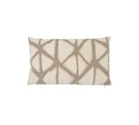 Coussin Déco Jacquard Dune 25x50cm Beige