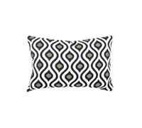 Coussin Déco Jacquard Twisted Lime 38x58cm Multicolore