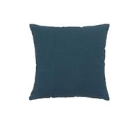 Créateur d'intérieur - Coussin Déhoussable "Jovi" 38x38cm Bleu Egéen