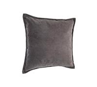 Créateur d'intérieur - Coussin Déhoussable "Lilou" 45x45cm Gris Foncé
