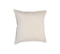 Homemaison Coussin Uni Déhoussable Polyester Ivoire 45 cm