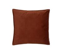 Atmosphera - Coussin Lilou - déhoussable, coton - rose terracotta - 45x45 cm