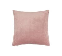 Créateur d'intérieur - Coussin en Flanelle Uni "Ollis" 38x38cm Rose