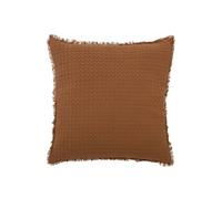 Atmosphera – Coussin nid d'abeille Widdy 45x45 cm Rose Terracotta