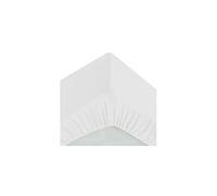 Drap-housse ""Carina"" en coton blanc 140x190cm - Atmosphera Créateur d'intérieur
