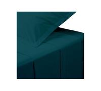 Atmosphera - Drap Plat - Percale - Bleu - 240x290 cm