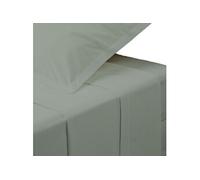 Atmosphera - Drap Plat Percale de Coton 240 x 290 cm, 80 Fils/cm² - pour Lit 2 Personnes, Linge de Lit