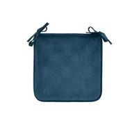 Atmosphera - Galette de Chaise Lilou Bleu egéen 38x38cm
