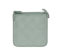 Atmosphera – Galette de chaise Lilou – Uni – Vert céladon – 38x38 cm