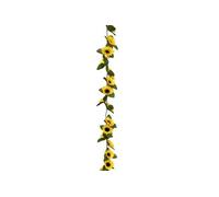 Guirlande de Tournesols Artificiels Naki 180cm Jaune