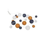 Guirlande Lumineuse 20 Boules LED 340cm Orange