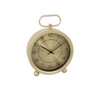 Créateur d'intérieur - Horloge à Poser à Gousset "Irina" 19cm Doré
