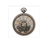 Créateur d'intérieur - Horloge Murale Gousset "Awa" 33cm Marron