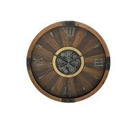 Créateur d'intérieur - Horloge Murale Mécanisme "Keane" 63cm Marron