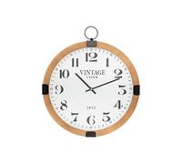Créateur d'intérieur - Horloge Murale Silencieuse "Gousset" 38cm Naturel