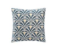 Créateur d'intérieur - Housse de Coussin "Chen Art" 40x40cm Bleu