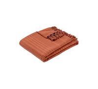 Atmosphera – Jeté de lit Anjali 220x160 cm Terracotta Coton